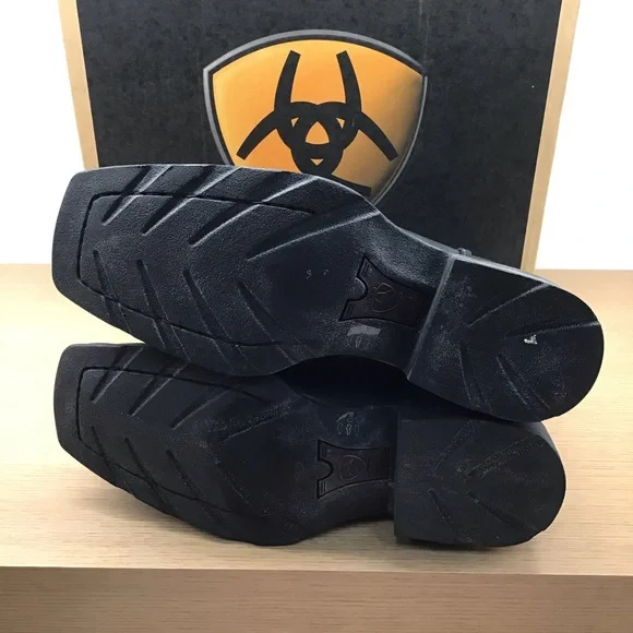 Men’s black Ariat rambler boot NWT 10006724 - Picture 5 of 7